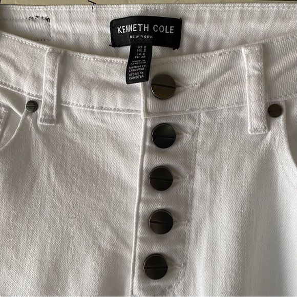 New White Denim Kenneth Cole Cutoff Pants - Picture 3 of 4